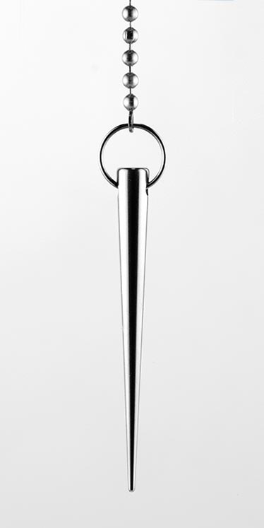 Chart Pointer Stainless Steel Hematite Dowsing Pendulum